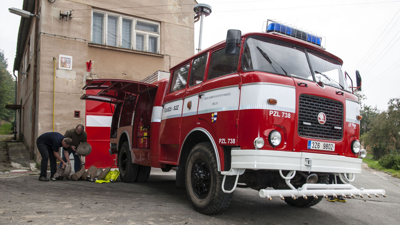 Schůzky mladých hasičů