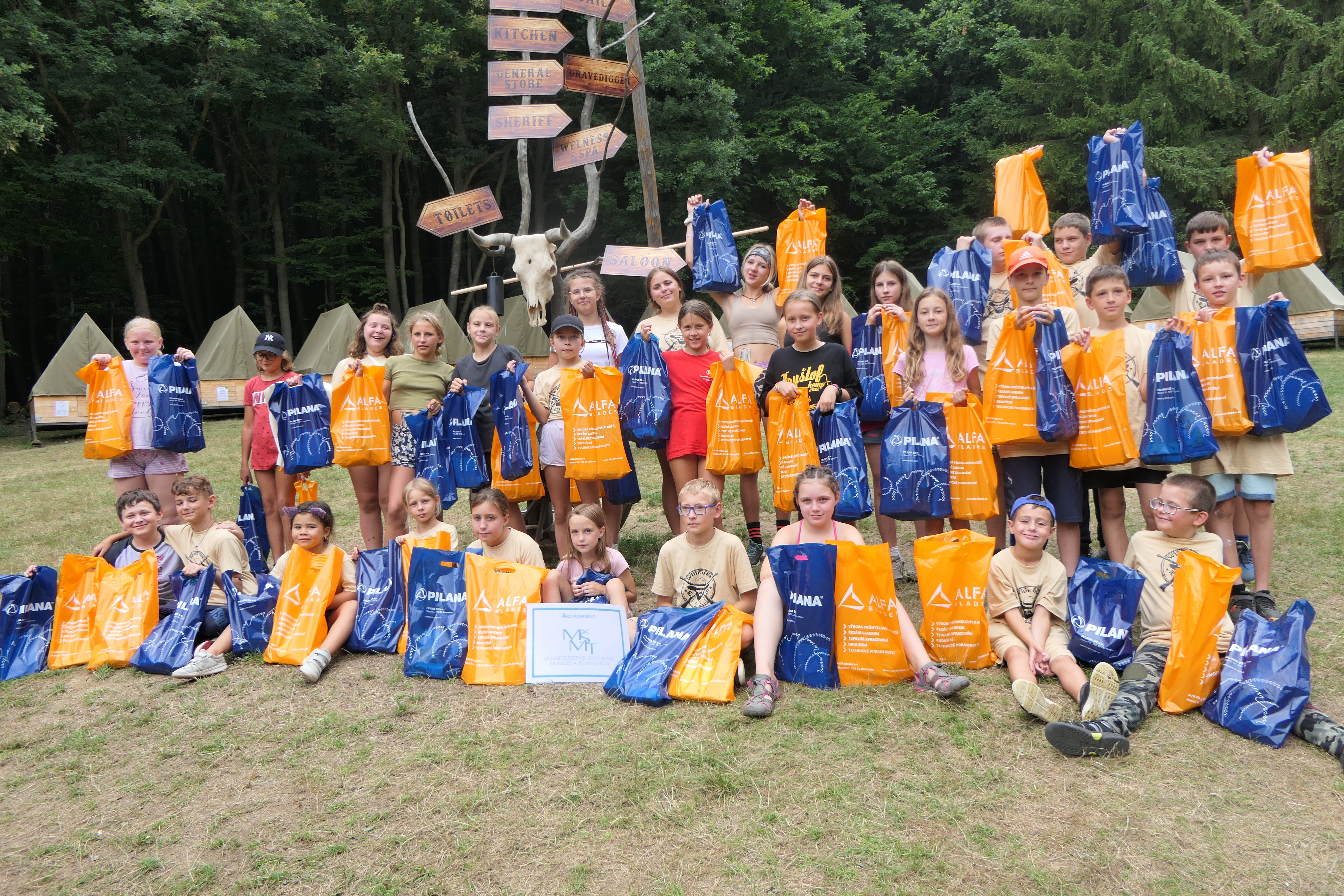 Tábor Staré Hutě 2022 – WIDE OAK CITY